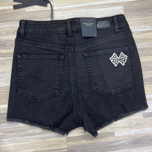Black Label C’est Toi Girls Destroyed Shorts NWT Size S - A107/108 - Picture 2 of 8